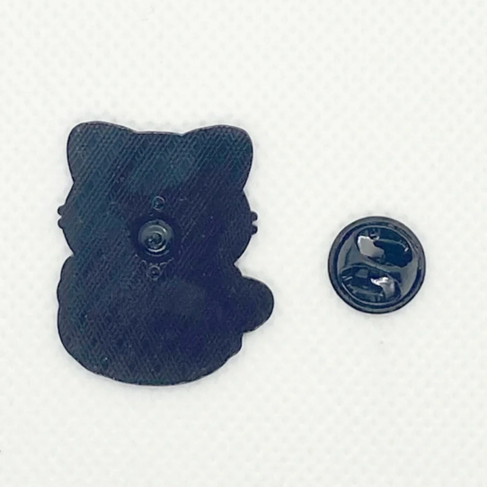 Pin Hufflepuff Cat Harry Potter Hogwarts House Wizard Witch Magic Kitten - Picture 2 of 4